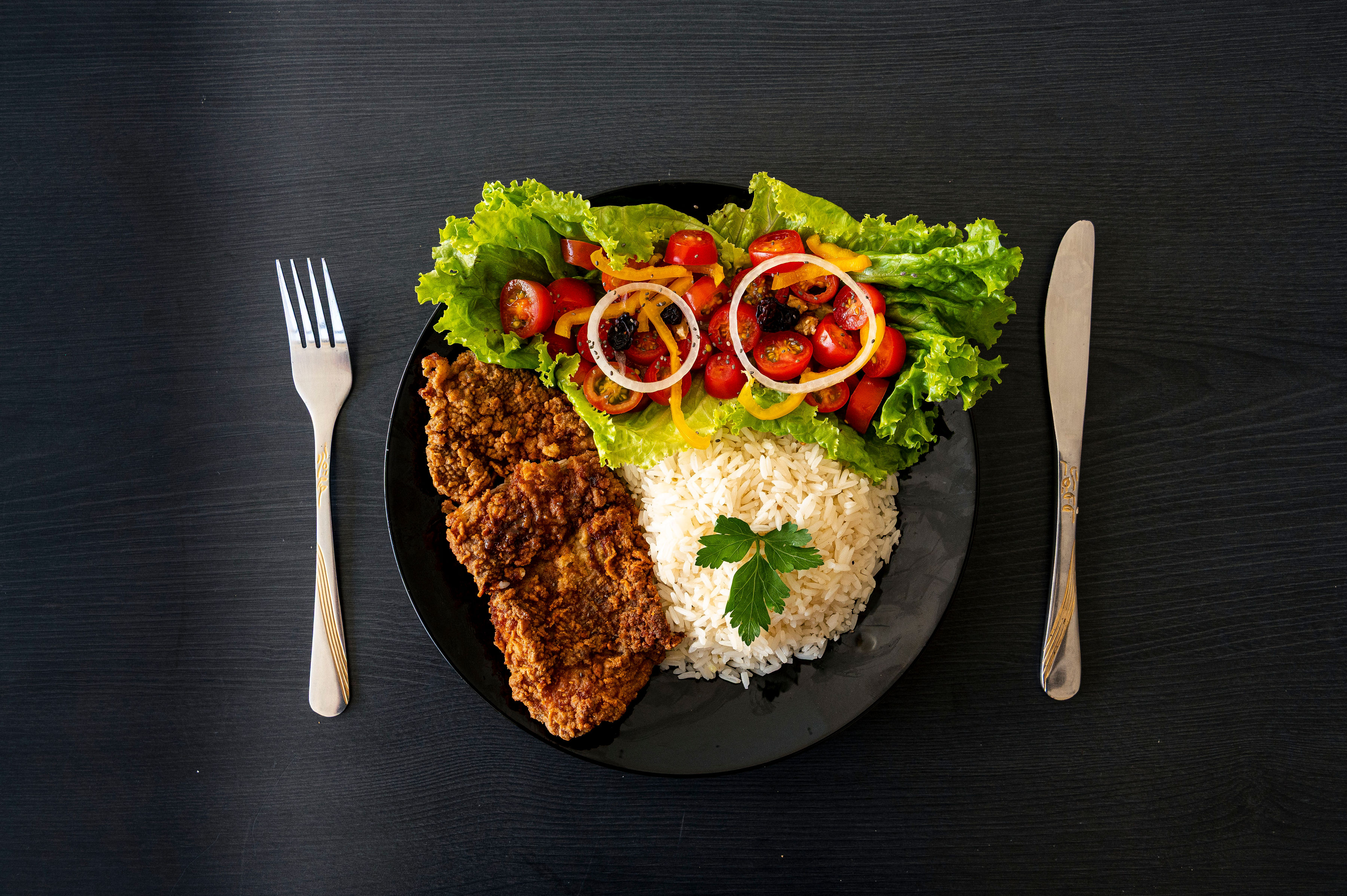 Ensalada de camarones